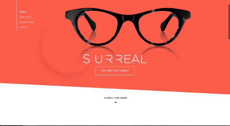 Surreal Eyewear Header